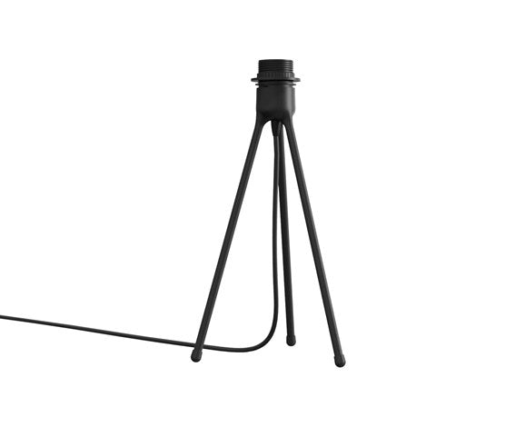 Tripod table matt black H 36 cm Tischlampe