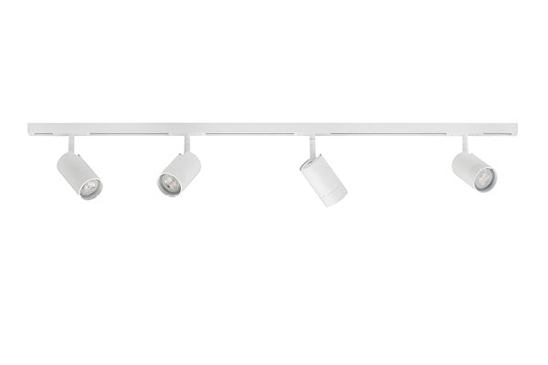 Designline kit tube h 2m 4-spot hvid Spotlampe