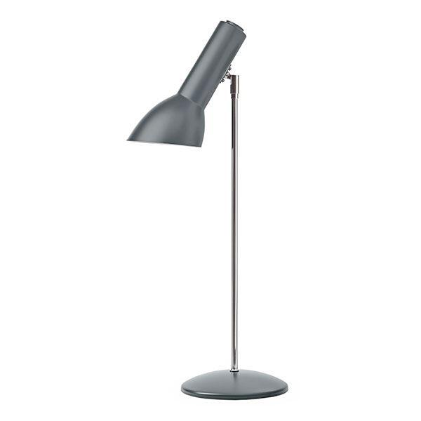 Oblique bordlampe flintgrå Tischlampe